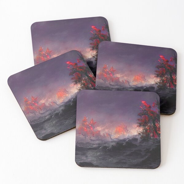 Item preview, Vibrant Trees designed and sold by AkumuKaeda.