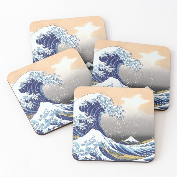 Item preview, The Great Wave Off Kanagawa by Hokusai designed and sold by SimpleJoyStyle.