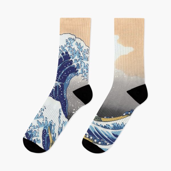 Item preview, The Great Wave Off Kanagawa by Hokusai designed and sold by SimpleJoyStyle.