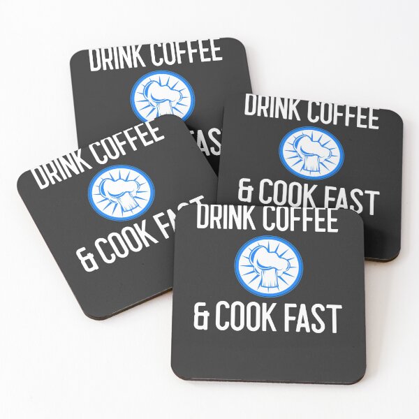Item preview, Drink Coffee & Cook Fast Chef Gift designed and sold by EricJP.