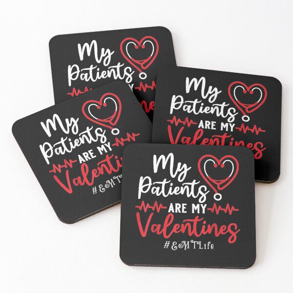 Item preview, My Patients Are My Valentines Emt Life Gift Nurse designed and sold by lolahomya.