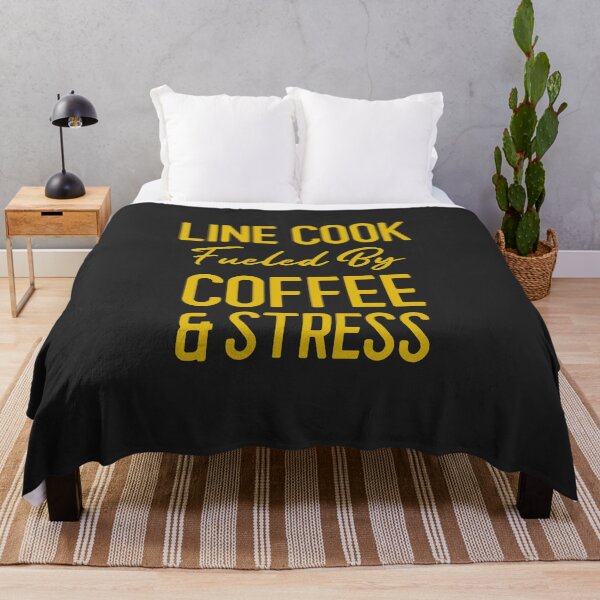 Item preview, Line Cook Fueled By Coffee & Stress Chef Gift designed and sold by EricJP.