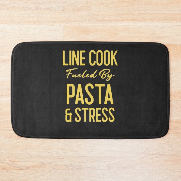 Item preview, Line Cook Fueled By Pasta & Stress Chef Gift designed and sold by EricJP.