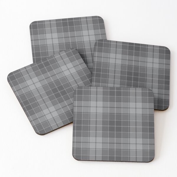 Artikelvorschau, Grey Plaid Tartan Textured Pattern entworfen und verkauft von Siu-Hong Mok.