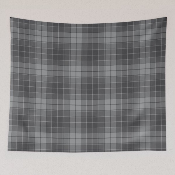 Artikelvorschau, Grey Plaid Tartan Textured Pattern entworfen und verkauft von Siu-Hong Mok.