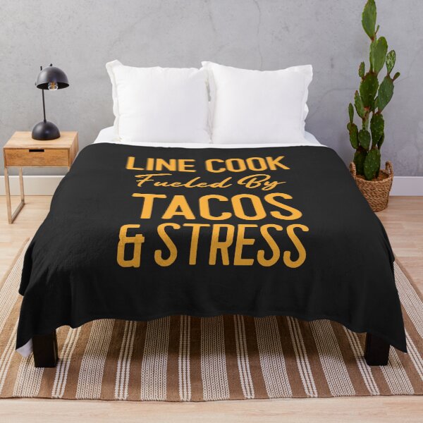 Item preview, Line Cook Fueled By Tacos & Stress Chef Gift designed and sold by EricJP.