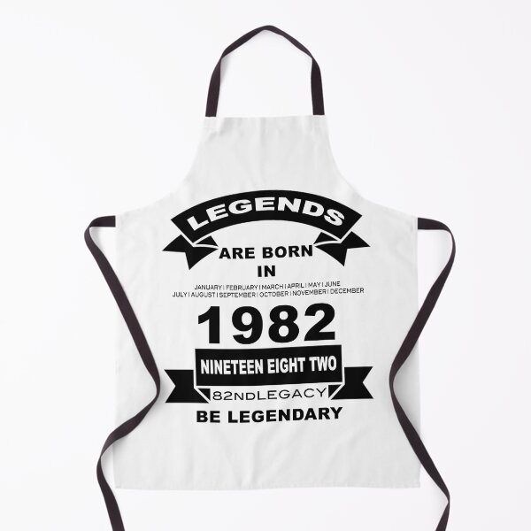 Item preview, Legends Are Born In 1982 Black designed and sold by cycsportapparel.