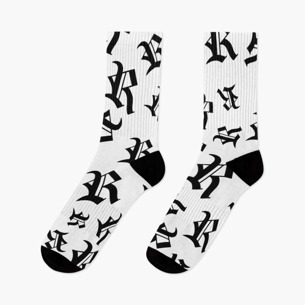 Item preview, R – Old English Initial Black Letter R Pattern  designed and sold by Typeglyphs.