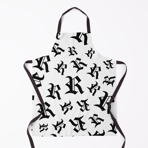 Item preview, R – Old English Initial Black Letter R Pattern designed and sold by Typeglyphs.