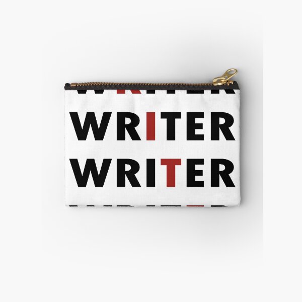 Item preview, Author Writing Job Simple Design in Black and Red designed and sold by NamColors.