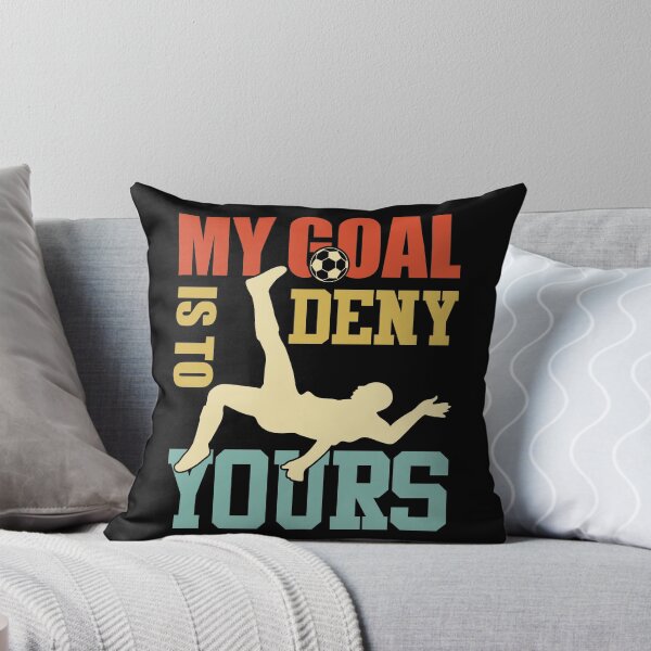 Item preview, My Goal Is To Deny Yours | Soccer Goal Keeper designed and sold by GravitiTees.