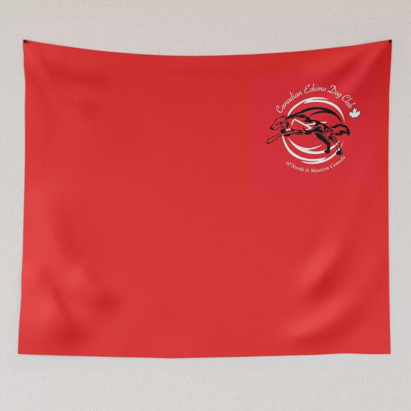 Item preview, Canadian Eskimo Dog Club of Northern and Western Canada - logo 1 red designed and sold by CEDClub.