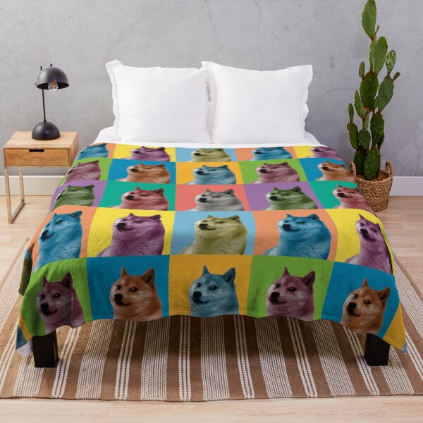 Item preview, Dogecoin, Shiba Inu dog, Cryptocurrency Pop Art Funny Gifts designed and sold by Karo Art.