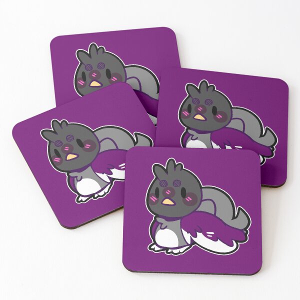 Item preview, pride birb- Asexual Variant designed and sold by Oh-Dear.