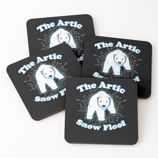 Item preview, The Artic Snow Floof Polar Bear designed and sold by ninapfvu.