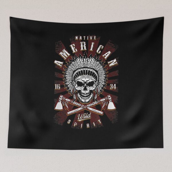 Item preview, American Native Indian Wild Spirit designed and sold by ninapfvu.