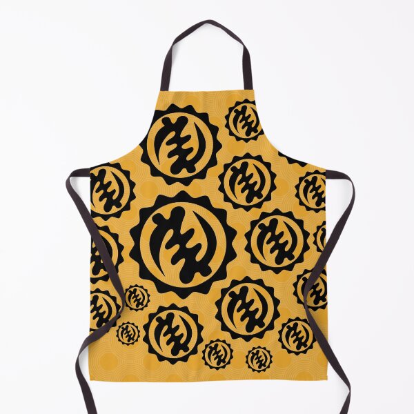 Item preview, Gye Nyame Adinkra Symbol Dark Yellow designed and sold by zenygirl.