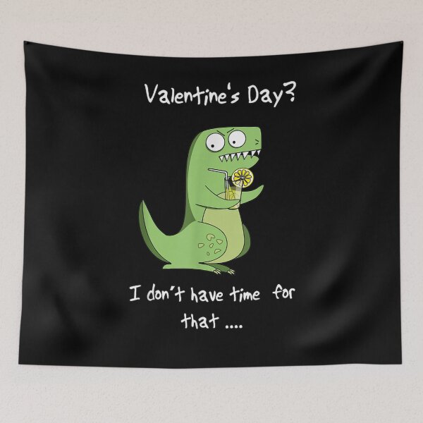 Item preview, Singles Valentine Funny Dino designed and sold by ninapfvu.