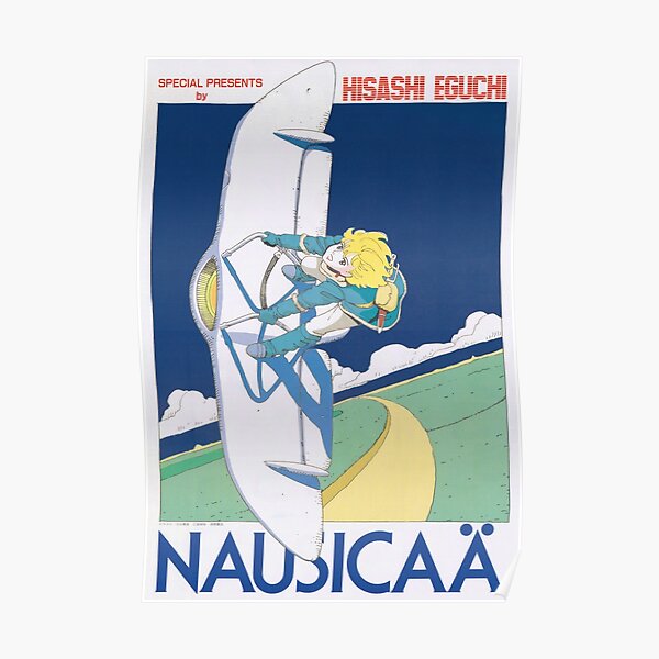 Nausicaa Glider Poster