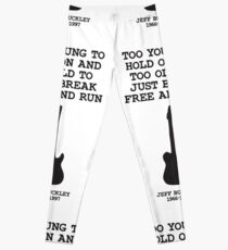 Too young to hold on Leggings