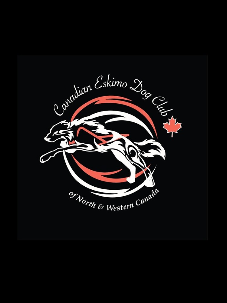 Thumbnail 4 of 4, iPhone Case, Canadian Eskimo Dog Club of Northern and Western Canada - logo 1 blk designed and sold by CEDClub.