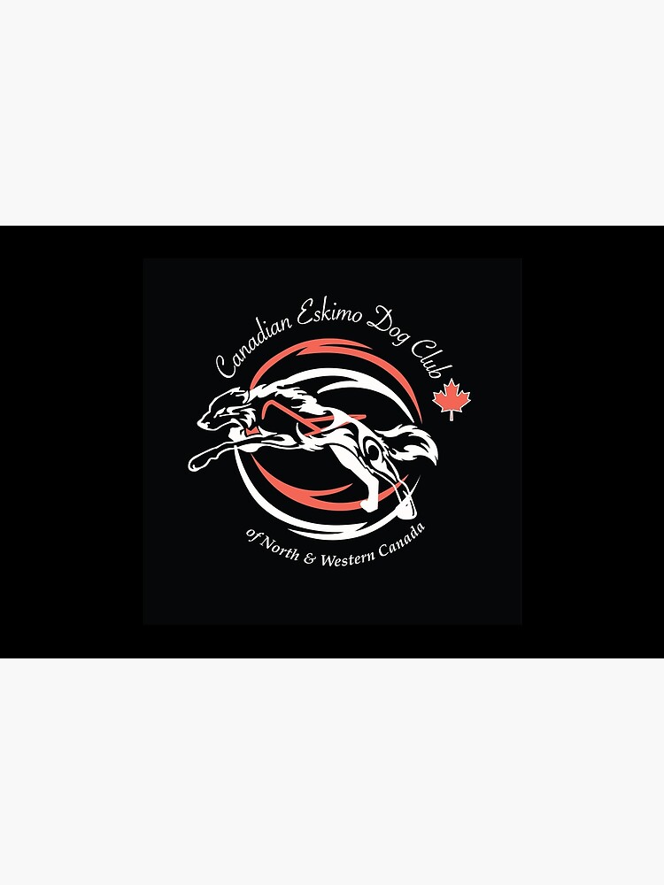 Thumbnail 2 of 2, Laptop Skin, Canadian Eskimo Dog Club of Northern and Western Canada - logo 1 blk designed and sold by CEDClub.