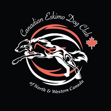 Artwork thumbnail, Canadian Eskimo Dog Club of Northern and Western Canada - logo 1 blk by CEDClub