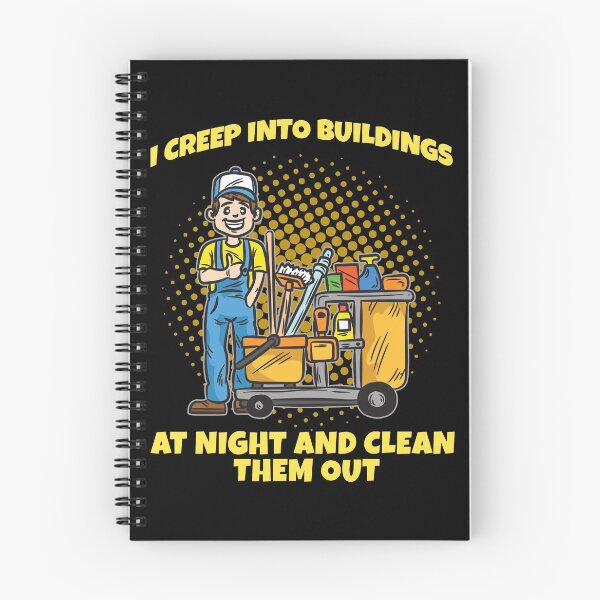 Item preview, Funny Janitor Joke designed and sold by Moonpie90.