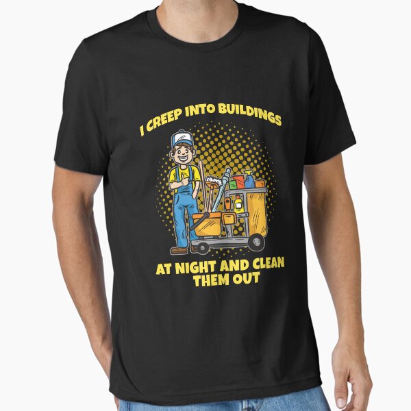 Item preview, Funny Janitor Joke designed and sold by Moonpie90.