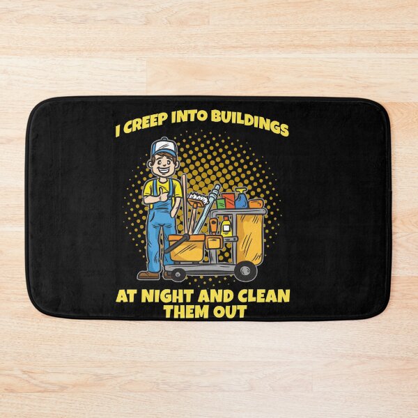 Item preview, Funny Janitor Joke designed and sold by Moonpie90.