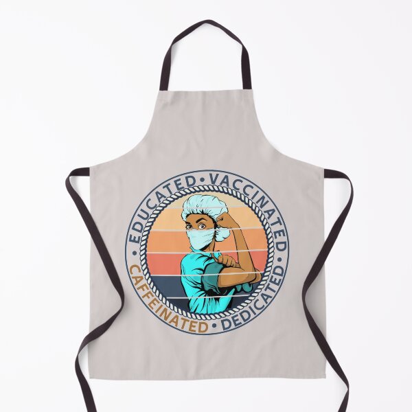 Item preview, Educated Vaccinated Caffeinated Dedicated Funny Nurse Coffee designed and sold by markknotts.