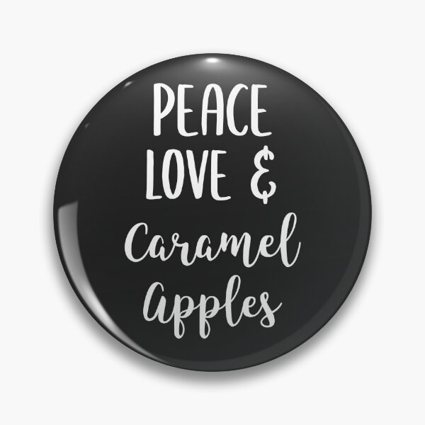 Item preview, Peace Love & Caramel Apples Dessert Gift designed and sold by EricJP.