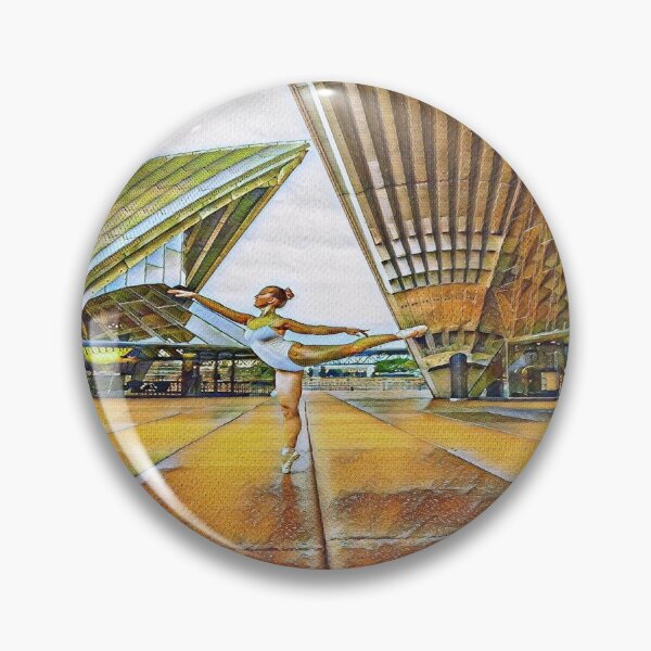 Item preview, GALATHI Dance Movements in Sydney Orange - Ballet designed and sold by Galathi Designs.