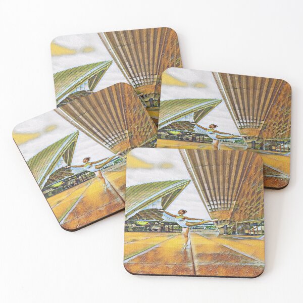 Item preview, GALATHI Dance Movements in Sydney Orange - Ballet designed and sold by Galathi Designs.