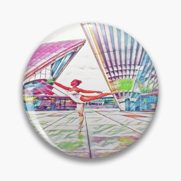 Item preview, GALATHI Dance Movements in Sydney Pink - Ballet designed and sold by Galathi Designs.