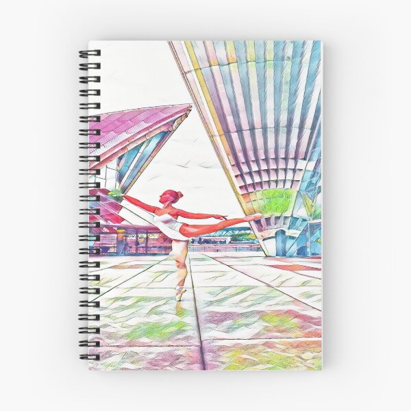 Item preview, GALATHI Dance Movements in Sydney Pink - Ballet designed and sold by Galathi Designs.