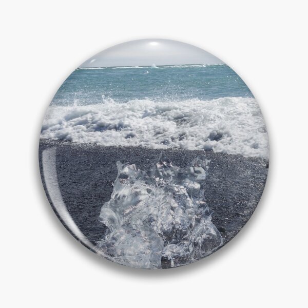 Item preview, Small iceberg near glacier lagoon in Iceland designed and sold by Artstastic.
