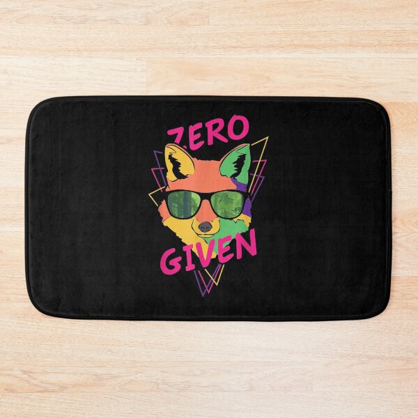 Item preview, Zero Fox Given Funny 80s Gift In Bright Colors Retro Design designed and sold by ninapfvu.