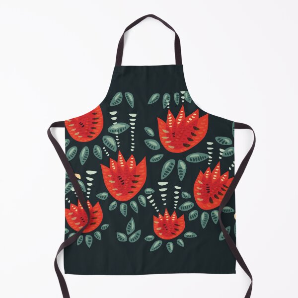 Item preview, Beautiful Red Abstract Tulip Pattern designed and sold by Boriana Giormova.