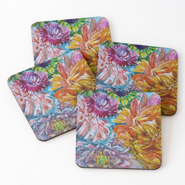 Item preview, Spring Flowers Buke Garden Watercolor Design designed and sold by NevyanaArt.