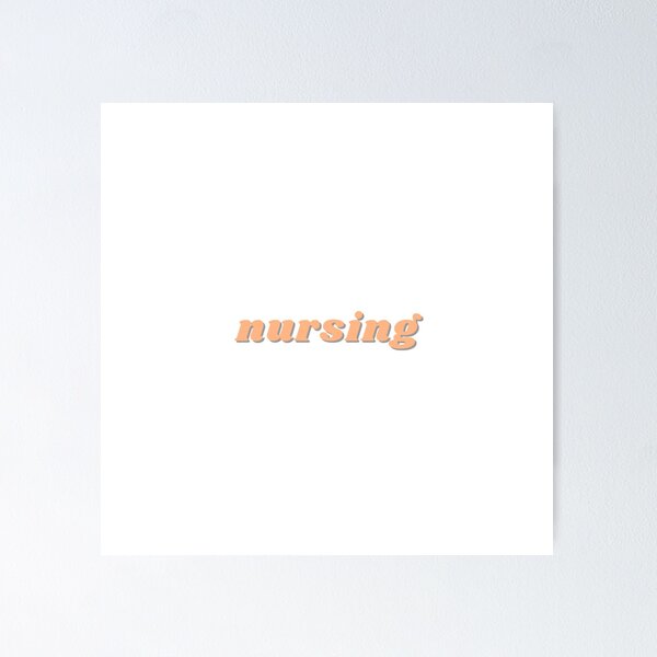 Item preview, nursing- orange designed and sold by CSdoodles.
