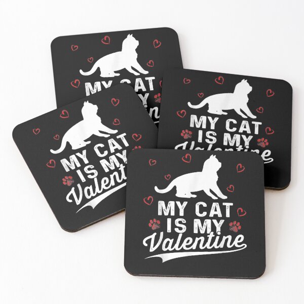 Item preview, Valentine Day My Cat Is My Valentine Kitten Lover Heart designed and sold by ninapfvu.