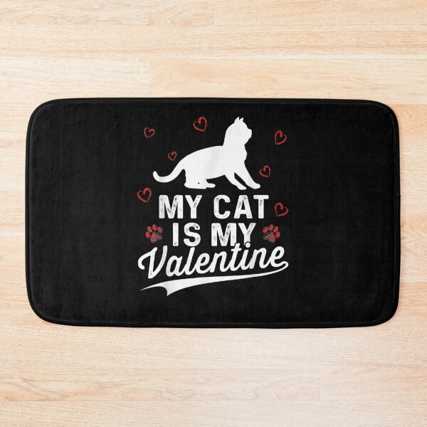 Item preview, Valentine Day My Cat Is My Valentine Kitten Lover Heart designed and sold by ninapfvu.