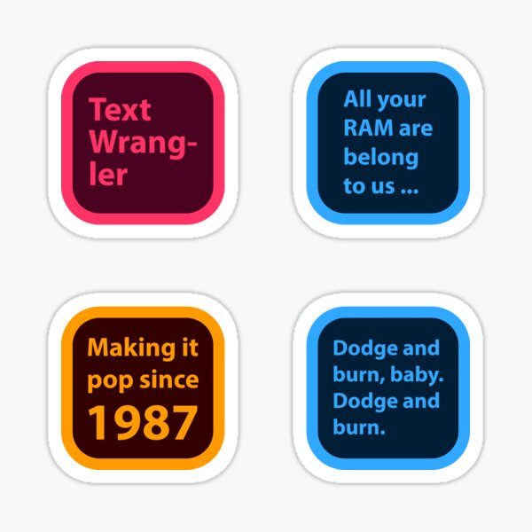 Digital Artists Sticker Pack Number 2 Sticker