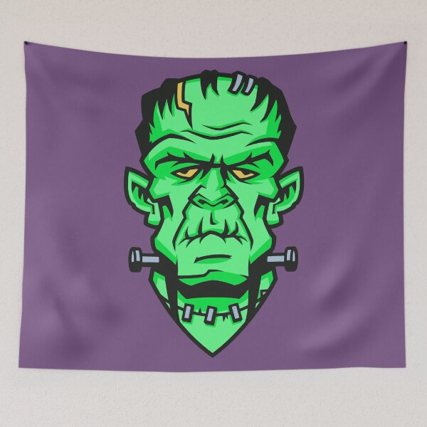 Item preview, Frankenstein's Monster Head designed and sold by SLAG-Creative.