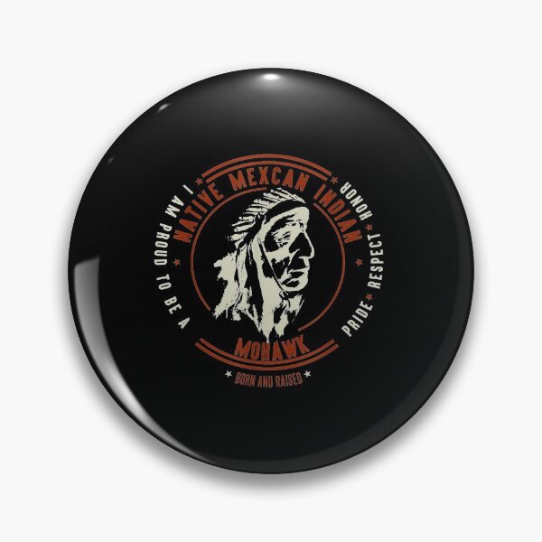 Artikelvorschau, Mohawk Indianer Indian Retro Vintage Retro Chef entworfen und verkauft von ninapfvu.