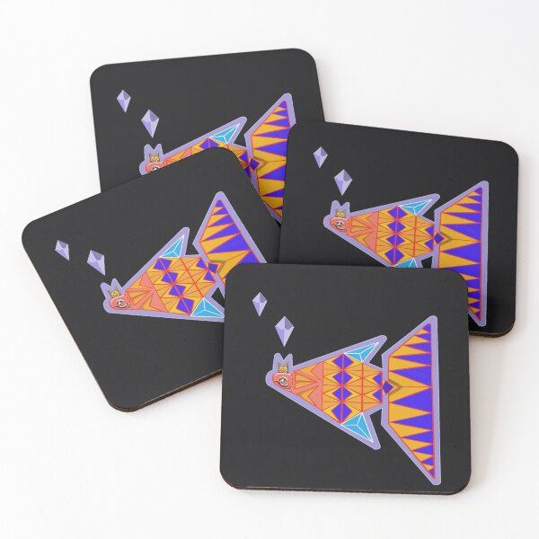 Item preview, king fish modern pattern.abstract design,colorful. triangle shape. designed and sold by jjpaisan.