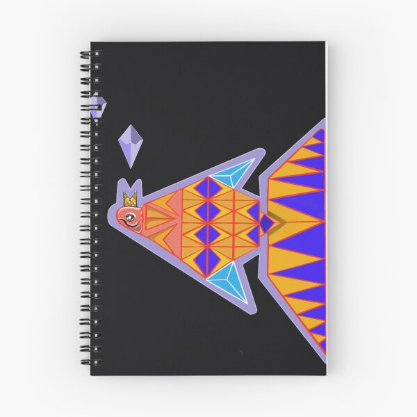 Item preview, king fish modern pattern.abstract design,colorful. triangle shape. designed and sold by jjpaisan.