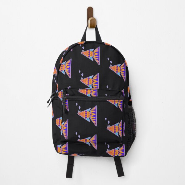 Item preview, king fish modern pattern.abstract design,colorful. triangle shape. designed and sold by jjpaisan.