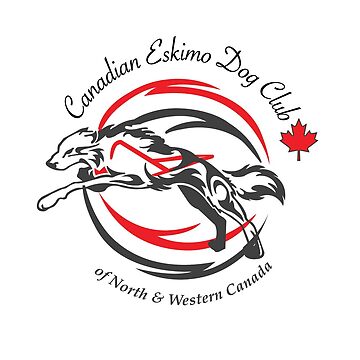 Artwork thumbnail, Canadian Eskimo Dog Club of Northern and Western Canada - logo 1 White by CEDClub
